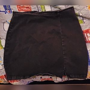 Wild fable faded black skirt